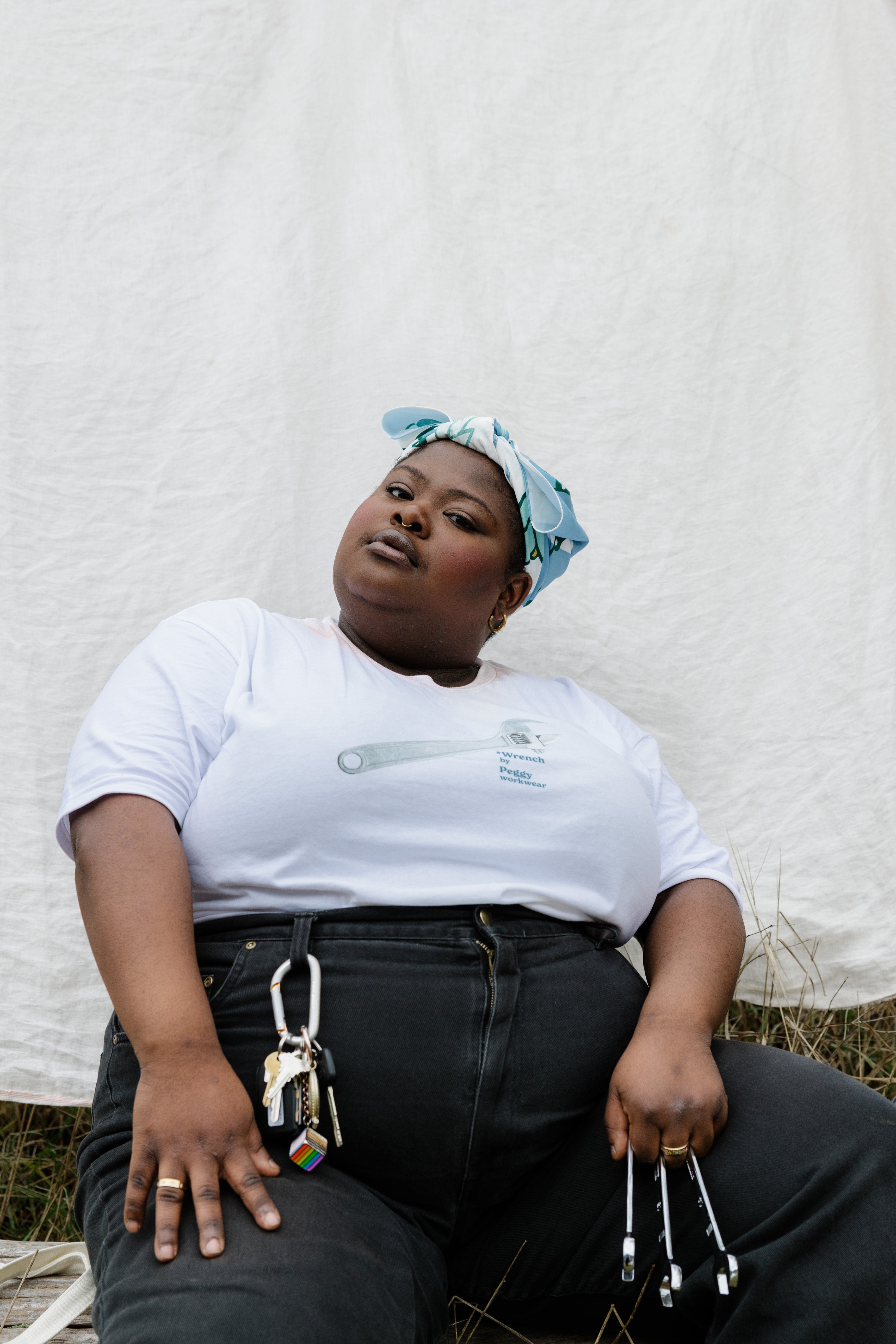 Sally ページ The Sally T-Shirt – 100% Cotton Workwear Tee | Peggy Workwear Canada
