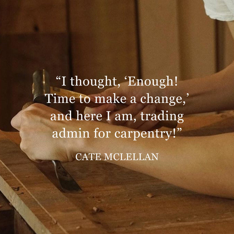 Cate McLellan: From Office Admin to Carpenter & Content Creator | Smoko Podcast